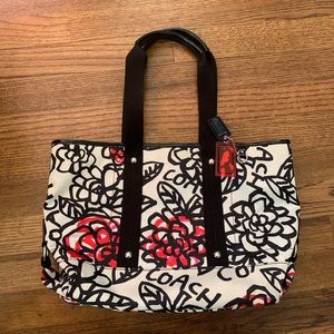 Authentic Coach Purse- beautiful pattern!